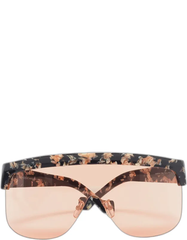 Floral Mask Shield Sunglasses