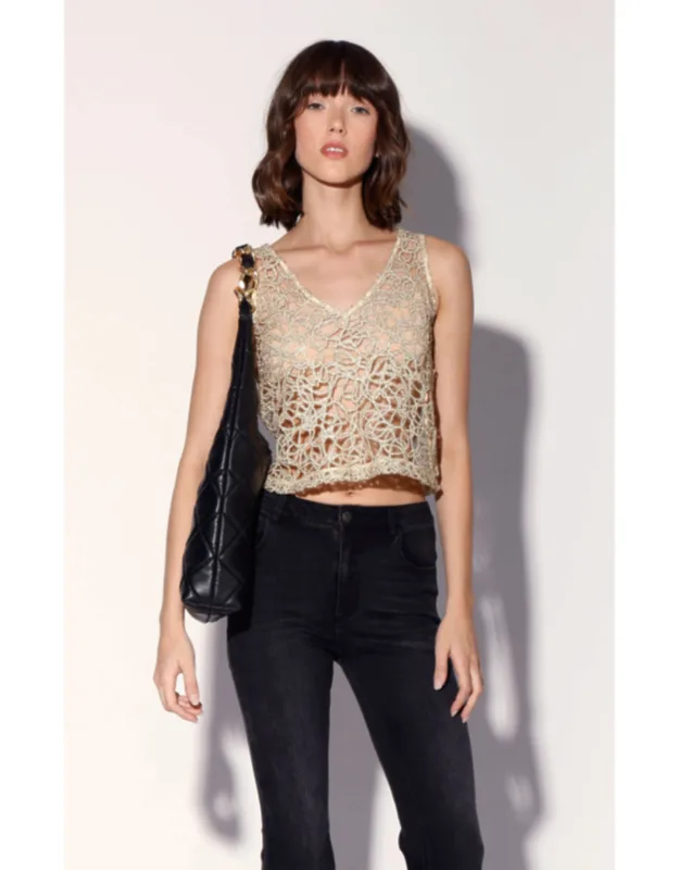 Swirl Crochet Top