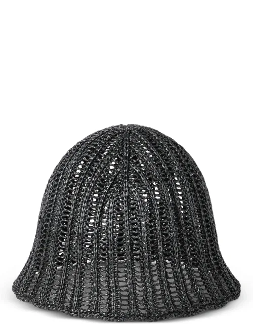Techno Raffia Bucket Hat