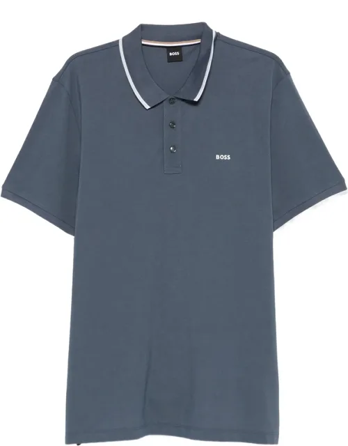 Logo Trim Polo Shirt