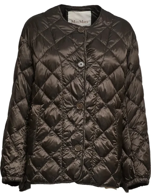 Quilted Button Jacket