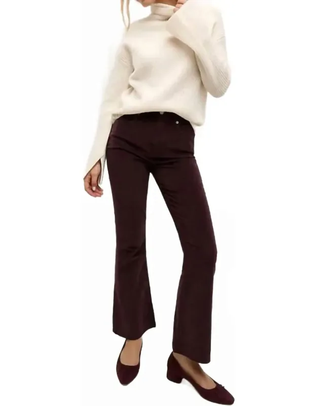 Carson Ankle Flare Cord Pants