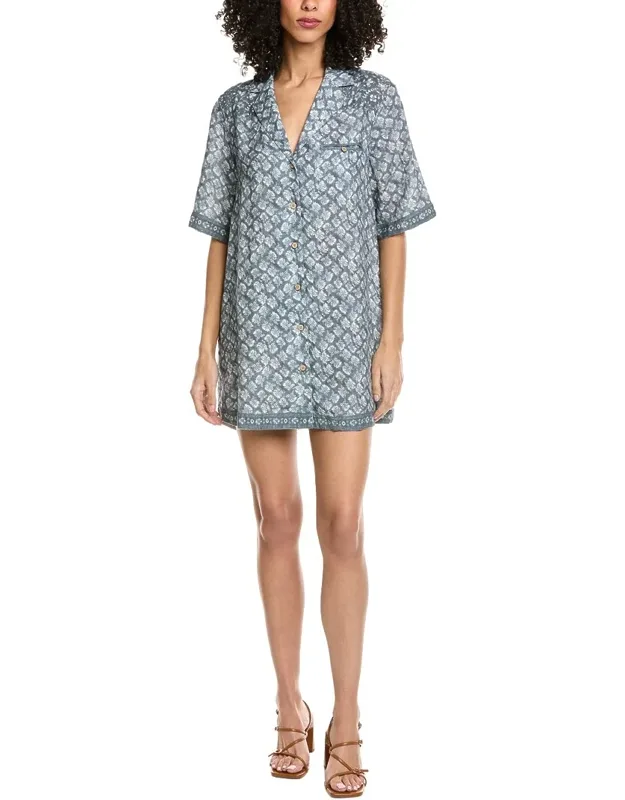 Paradise Point Linen Mini Dress