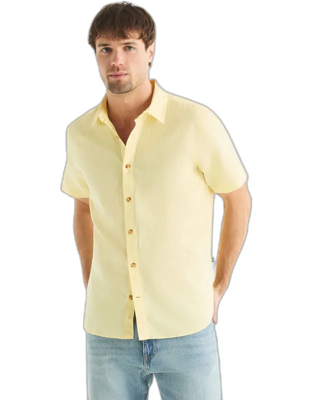 Linen Short-sleeve Shirt
