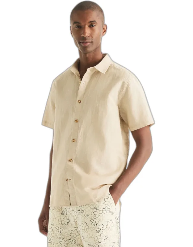 Linen Short-sleeve Shirt