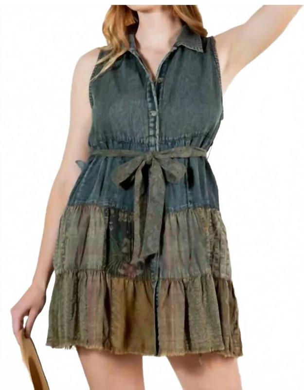 Sleeveless Mini Dress