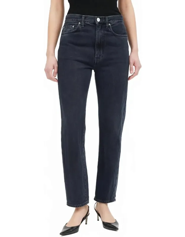 Straight High Waist Jeans