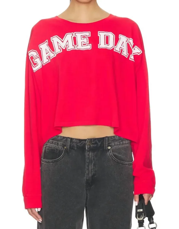 Gameday Meet And Greet Top