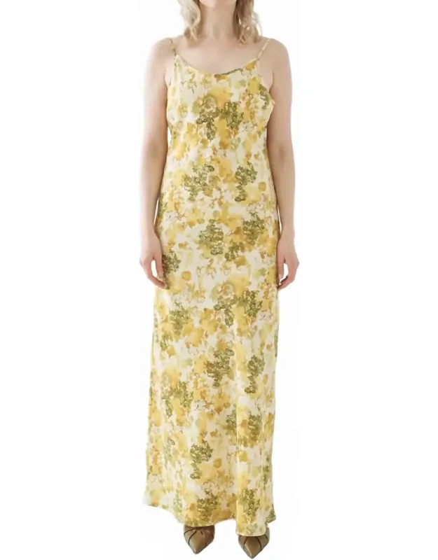 Bias Cut Maxi Dress