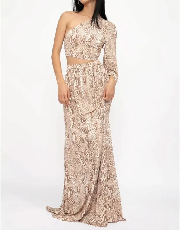 Fontana One Shoulder Dress