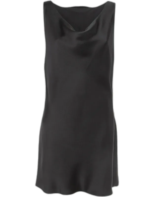 Cowl Neck Mini Dress