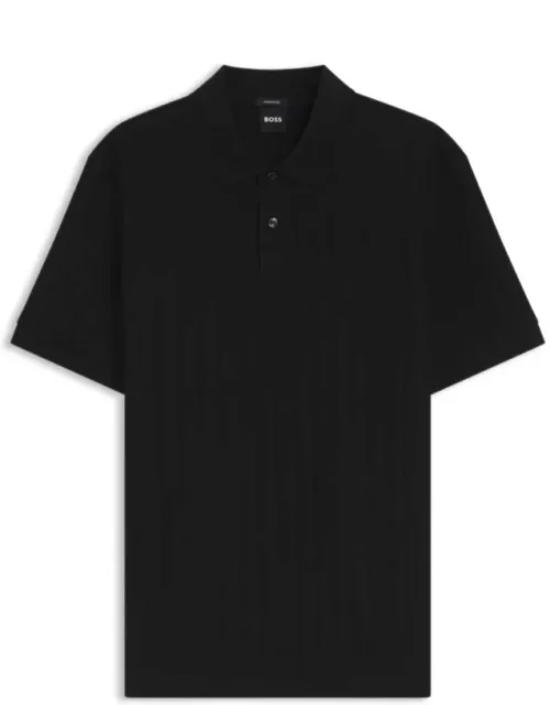 Vertical-stripe Polo Shirt