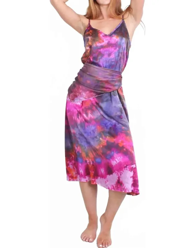Silk Fanny Midi Dress
