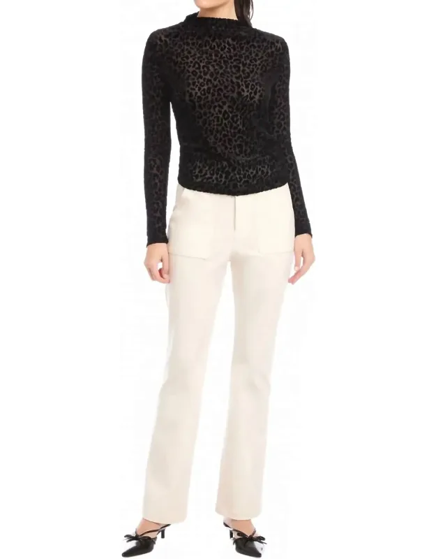 Velvet Burnout Top