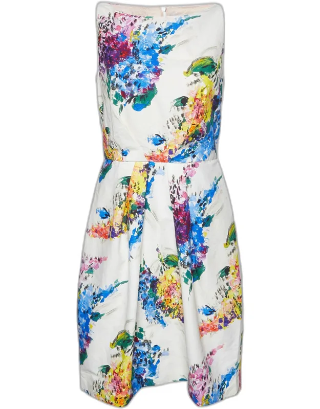 Printed Cotton Sleeveless Dress