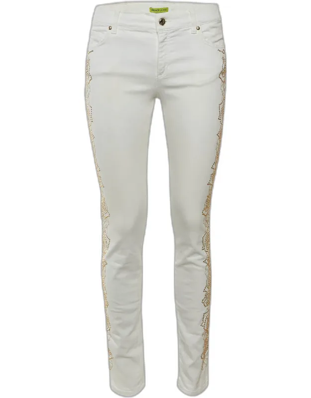 Studded Denim Jeans