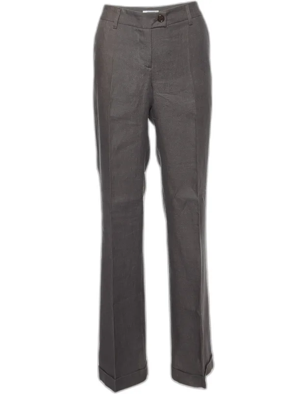 Cheap And Chic Linen Flared Trousers