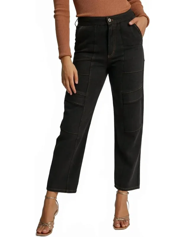 Cargo Denim Pants