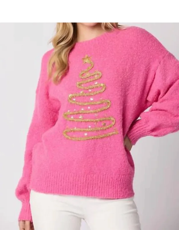 Tinsel Tree Sweater