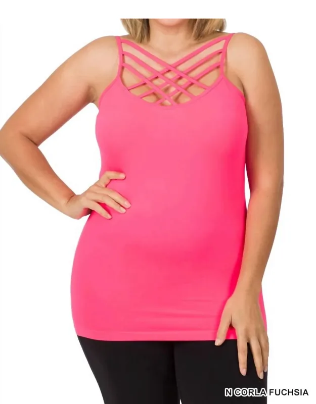 Criss-cross Cami Top