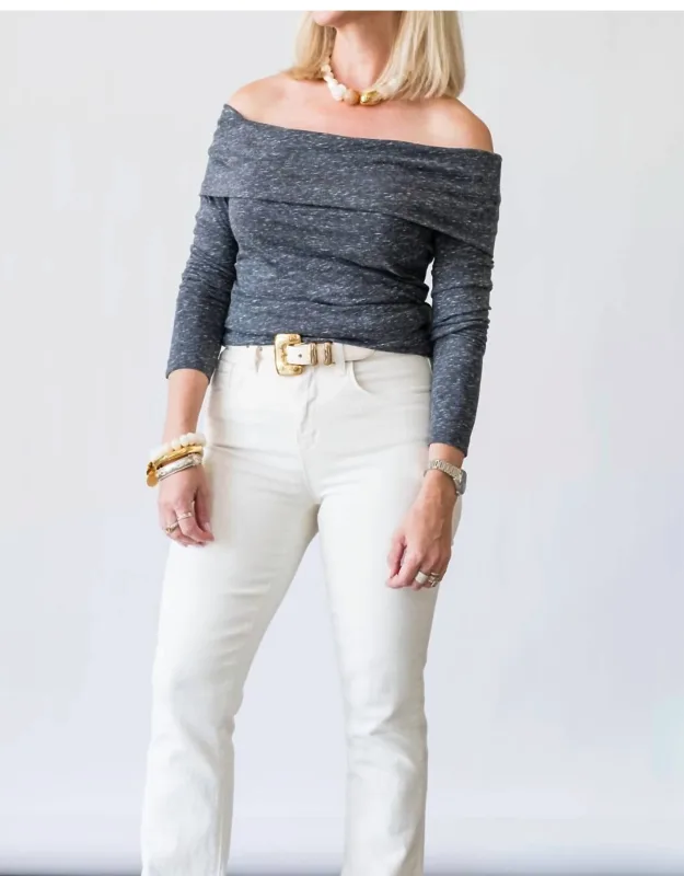 Asymmetric Long Sleeve Top