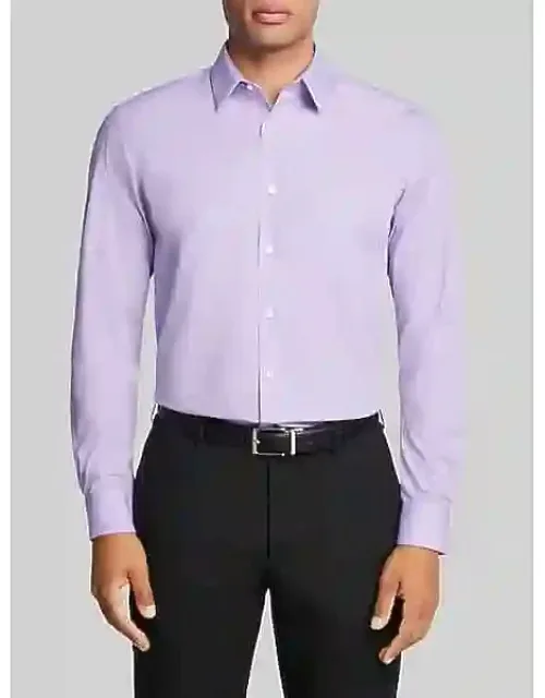 Classic Fit Solid Poplin Dress Shirt