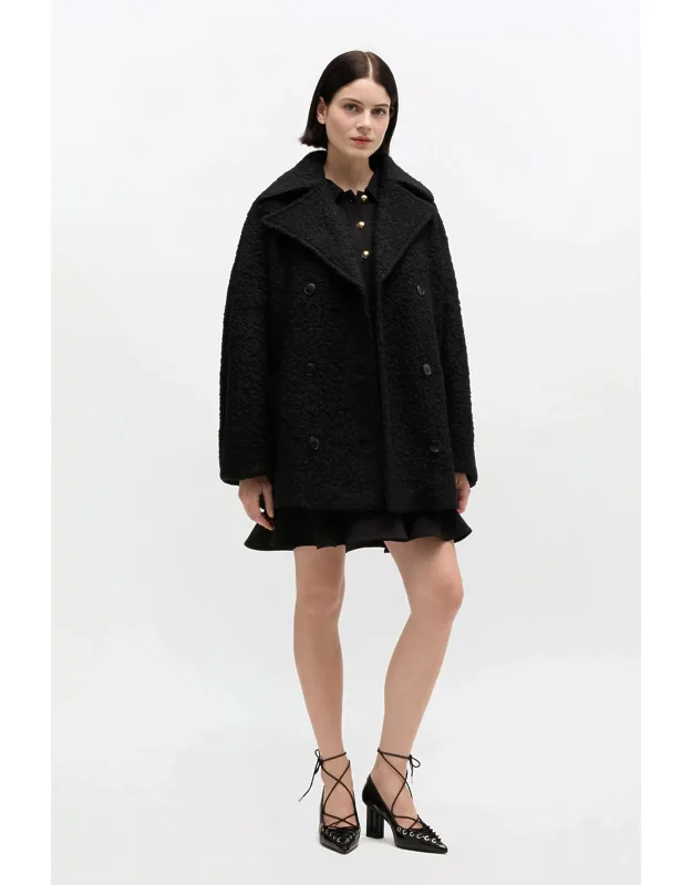 Boucle Midi Coat