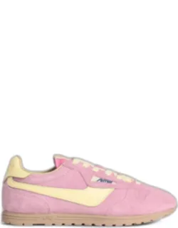 Windspin Low Suede Blend Sneakers