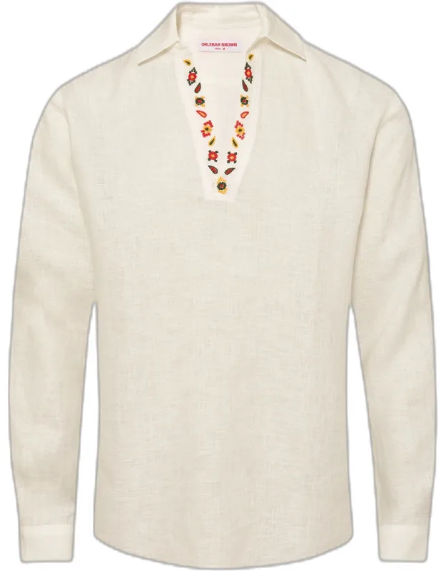 Relaxed Fit Linen Shirt