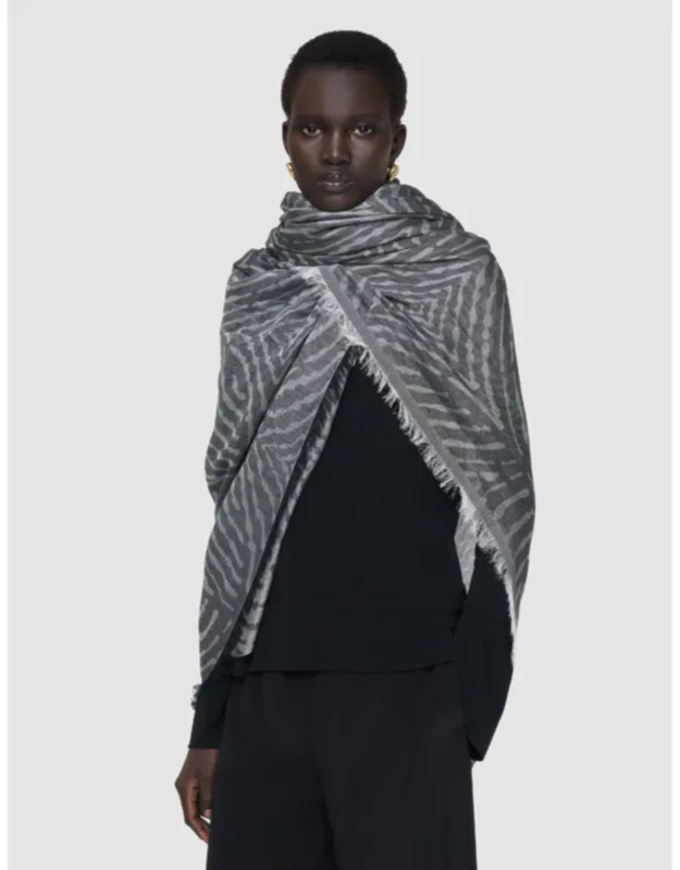 Posie Linen Blend Scarf