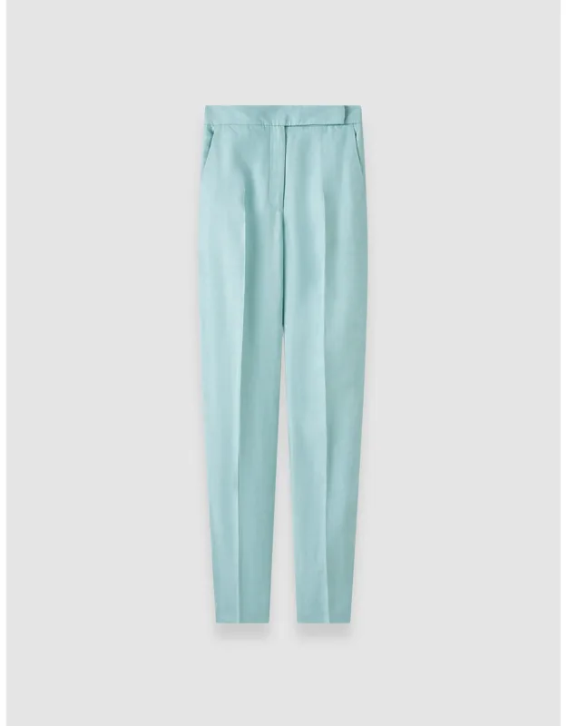 Light Linen Blend Trousers