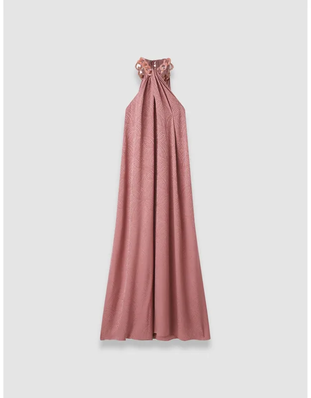 Parc Jacquard Silk Dress