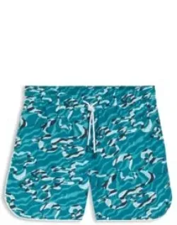 Swim Shorts With All-over Print