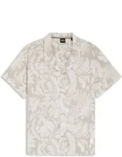 Regular-fit Shirt With All-over Print