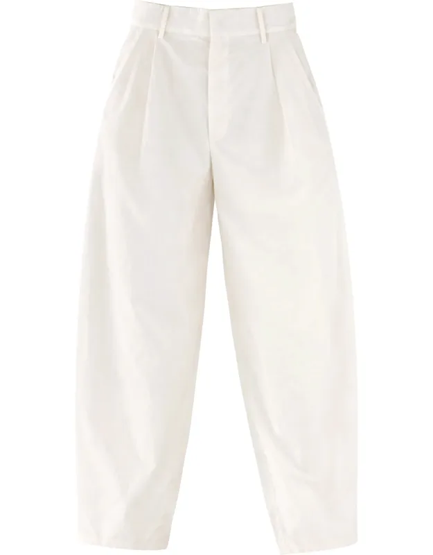 Silk Tailored Pants