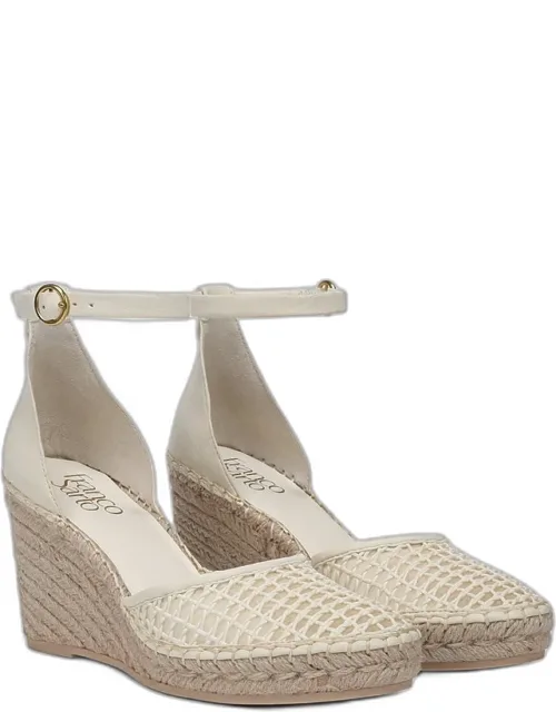 Idalia Espadrille Wedge Sandals With Ankle Strap And 3.375 Inch Heel