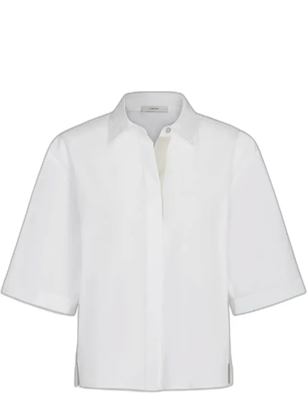 Button-front Shirt
