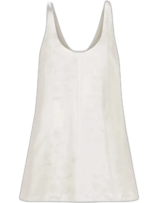 Embroidered Mini Dress