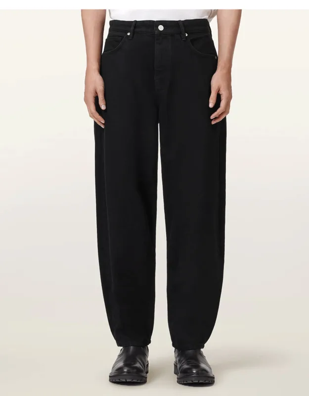Curve Barrel Leg Denim Jeans