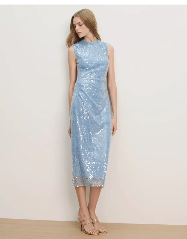 Kimberly Sequin Midi Dress