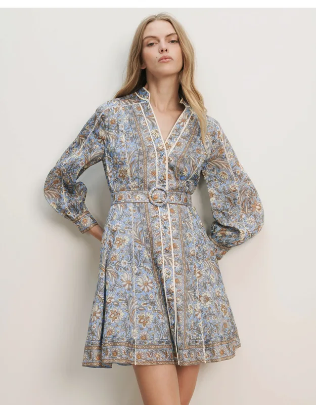 Belted Mini Dress