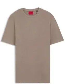 Slub-interlock T-shirt In A Slim Fit