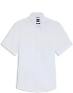 Slim-fit Shirt In Stretch Linen