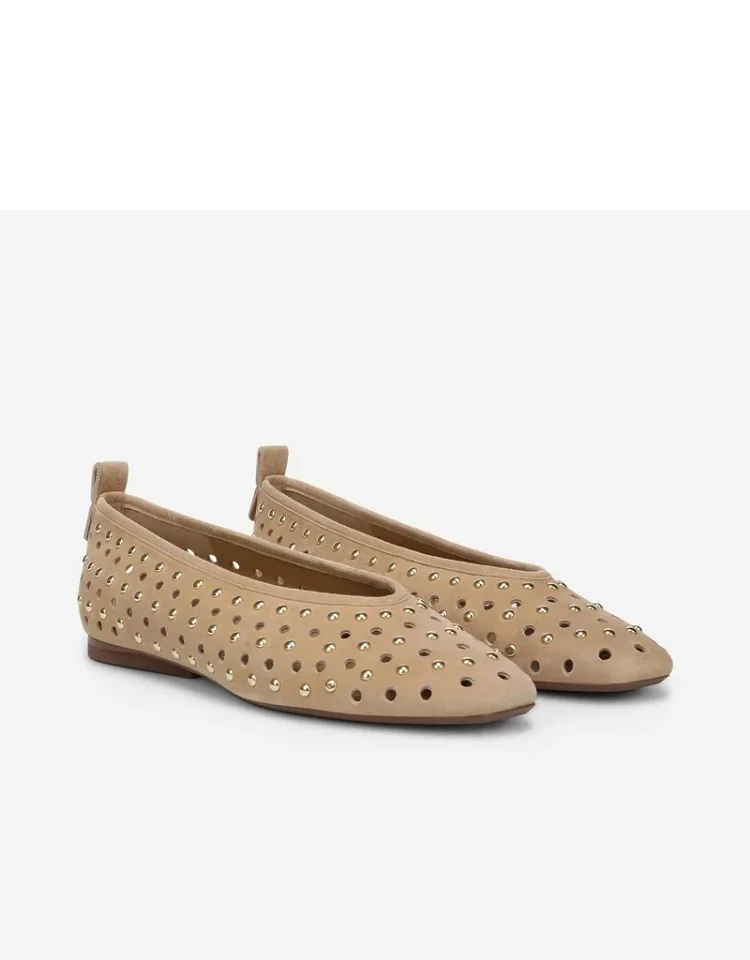 27 Edit Carla Ballet Flat Shoes, Slip-on Fit, Enhanced Flexibility