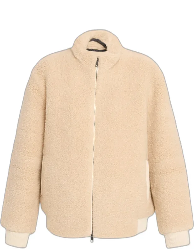 Cashmere T-bird Flight Jacket