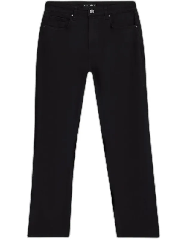 Caine Noire Denim Straight-leg Jeans