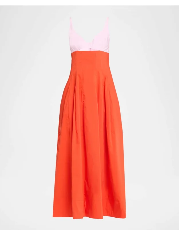 Cotton Cut-out Maxi Dress