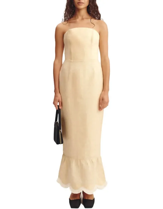 Strapless Dress