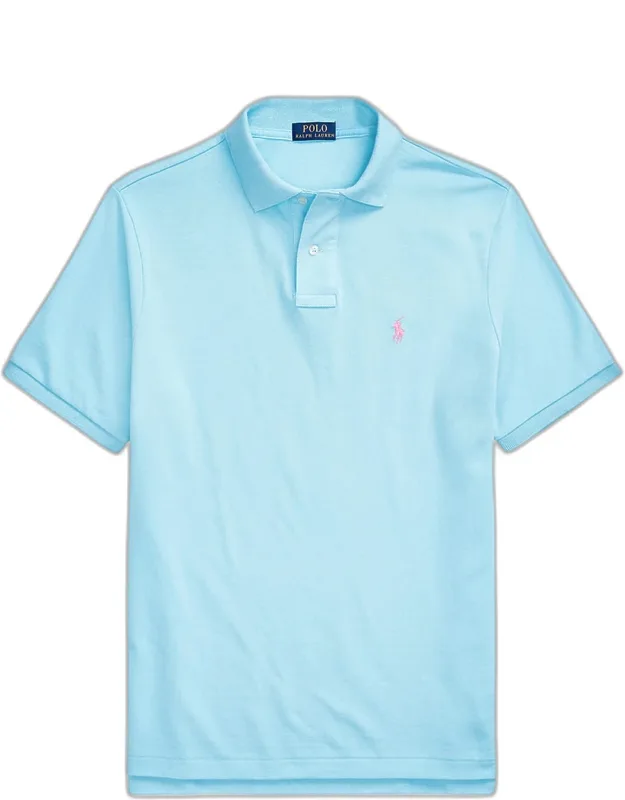 Classic Fit Mesh Polo Shirt