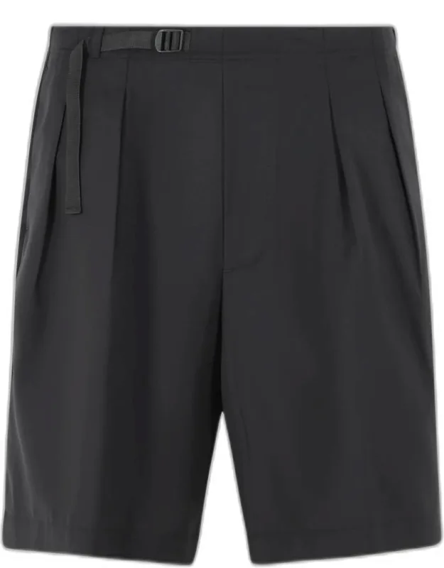 Tropical Virgin Wool Bermuda Shorts